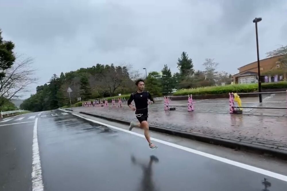雨のときの練習｜トライアスロン・古山大選手